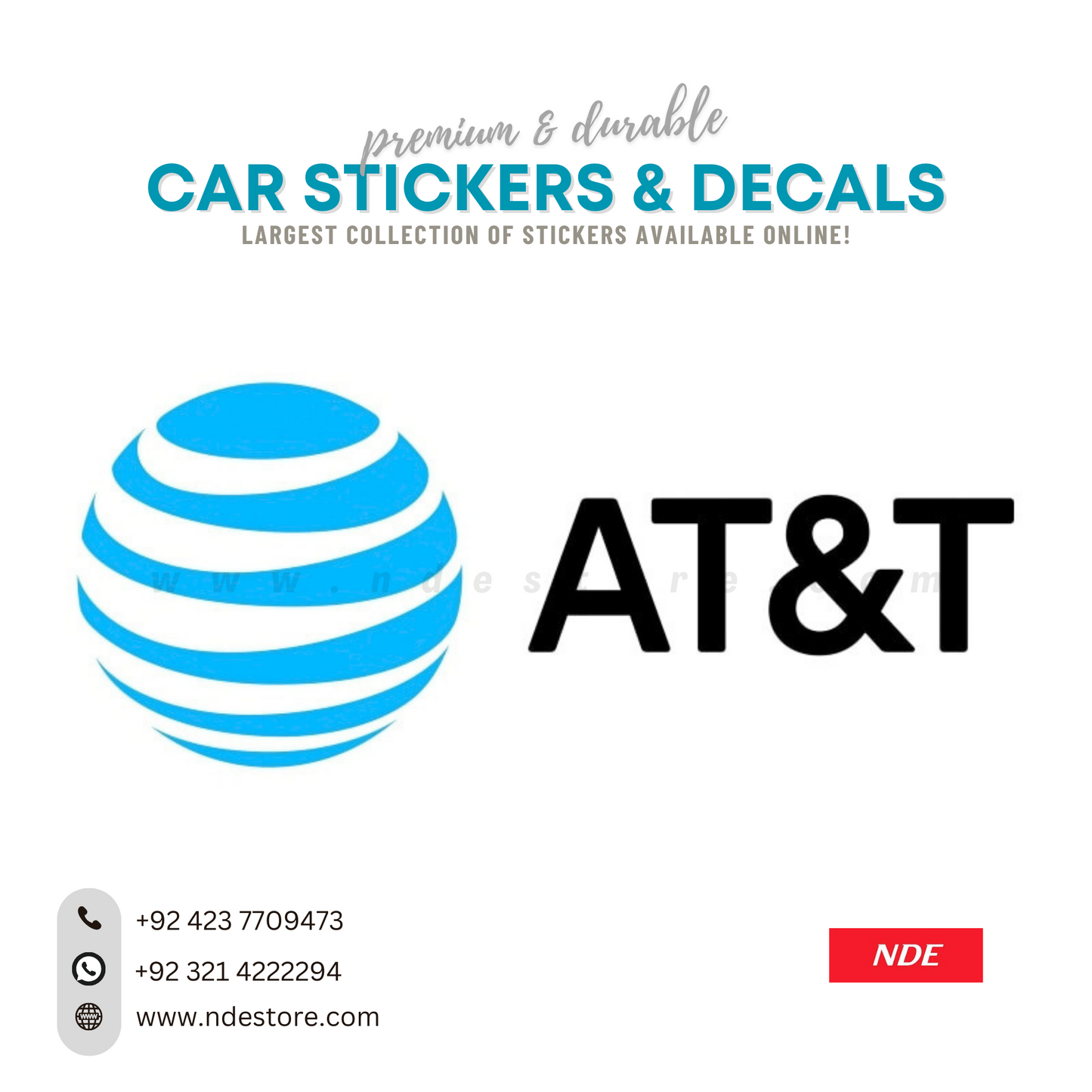 STICKER, AT&T