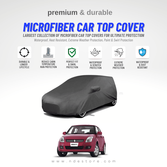 TOP COVER MICROFIBER FOR SUZUKI SWIFT (2008-2018) - ndestore.com