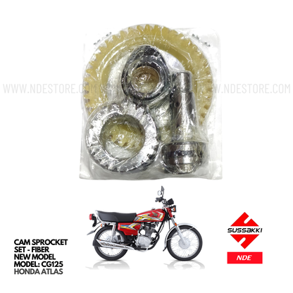 CAM SPROCKET SET FIBER MATERIAL FOR HONDA CG125