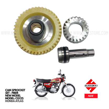 CAM SPROCKET SET FIBER MATERIAL FOR HONDA CG125