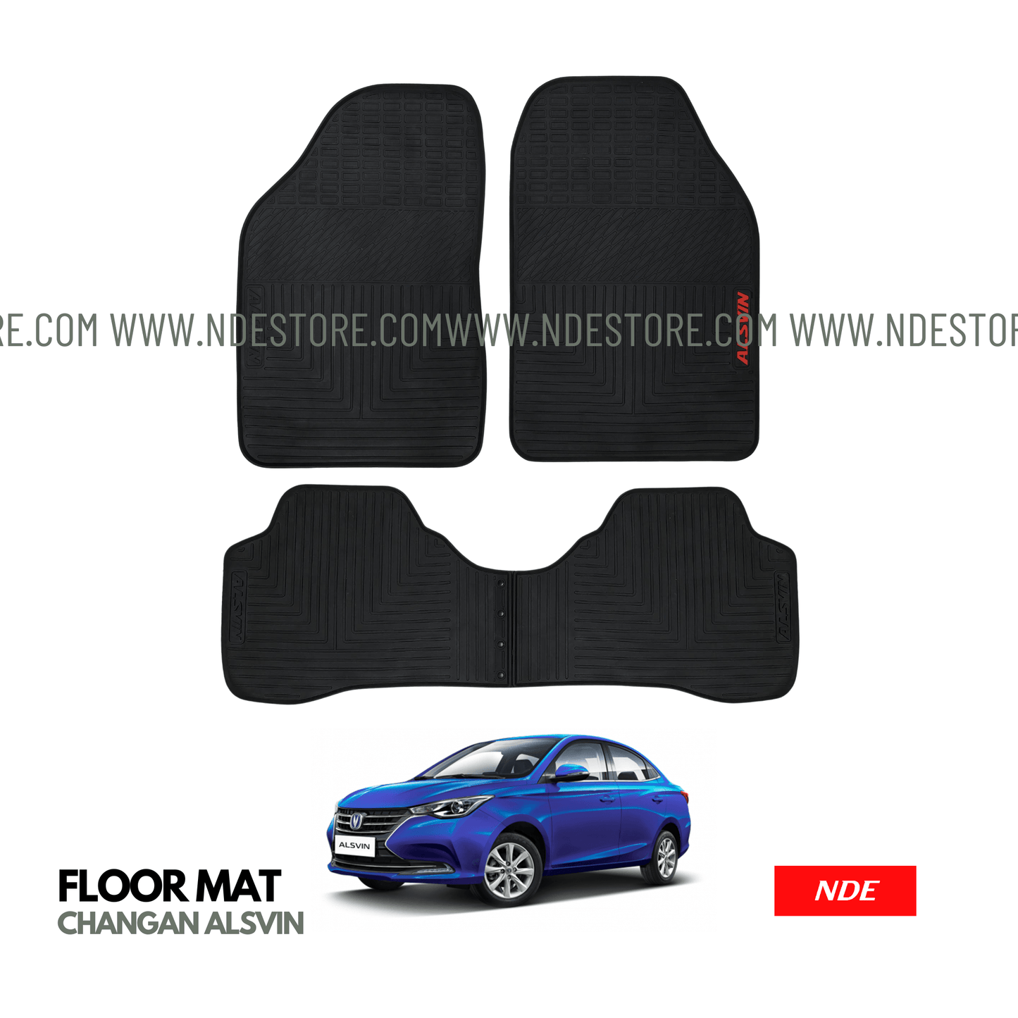 FLOOR MAT RUBBER / LATEX ANTI SLIP SILICONE FOR CHANGAN ALSVIN - ndestore.com