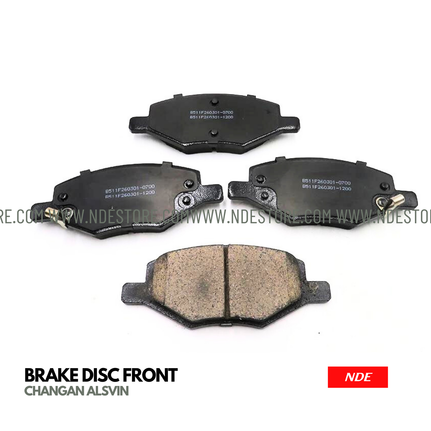 BRAKE, DISC BRAKE PAD FRONT GENUINE FOR CHANGAN ALSVIN