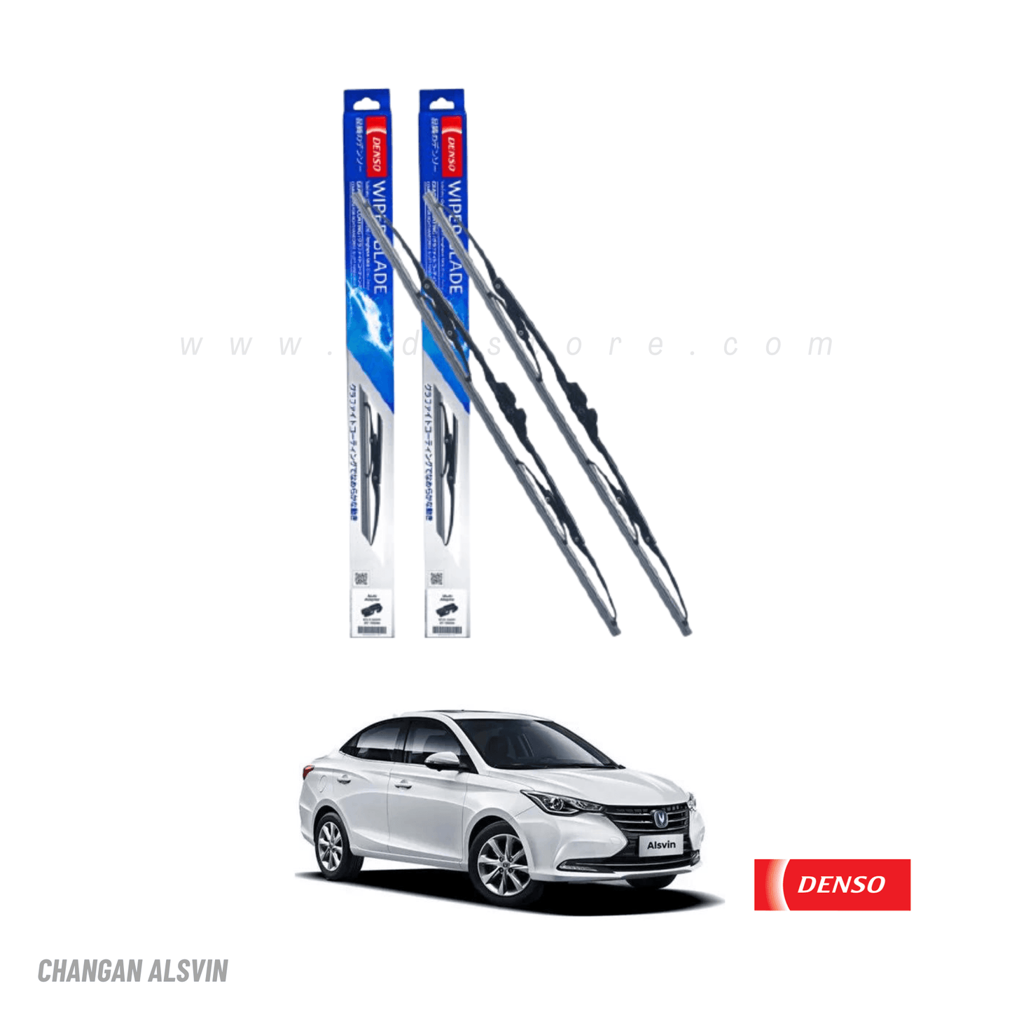 WIPER BLADE DENSO STANDARD TYPE FOR CHANGAN ALSVIN - ndestore.com