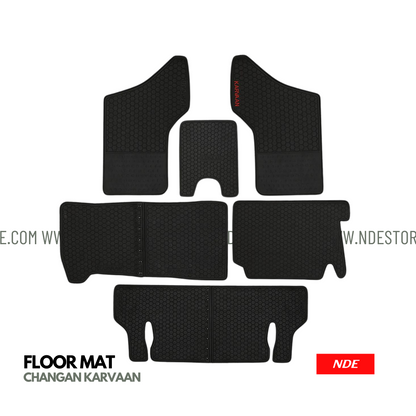 FLOOR MAT RUBBER FOR CHANGAN KARVAAN (2021-2024)