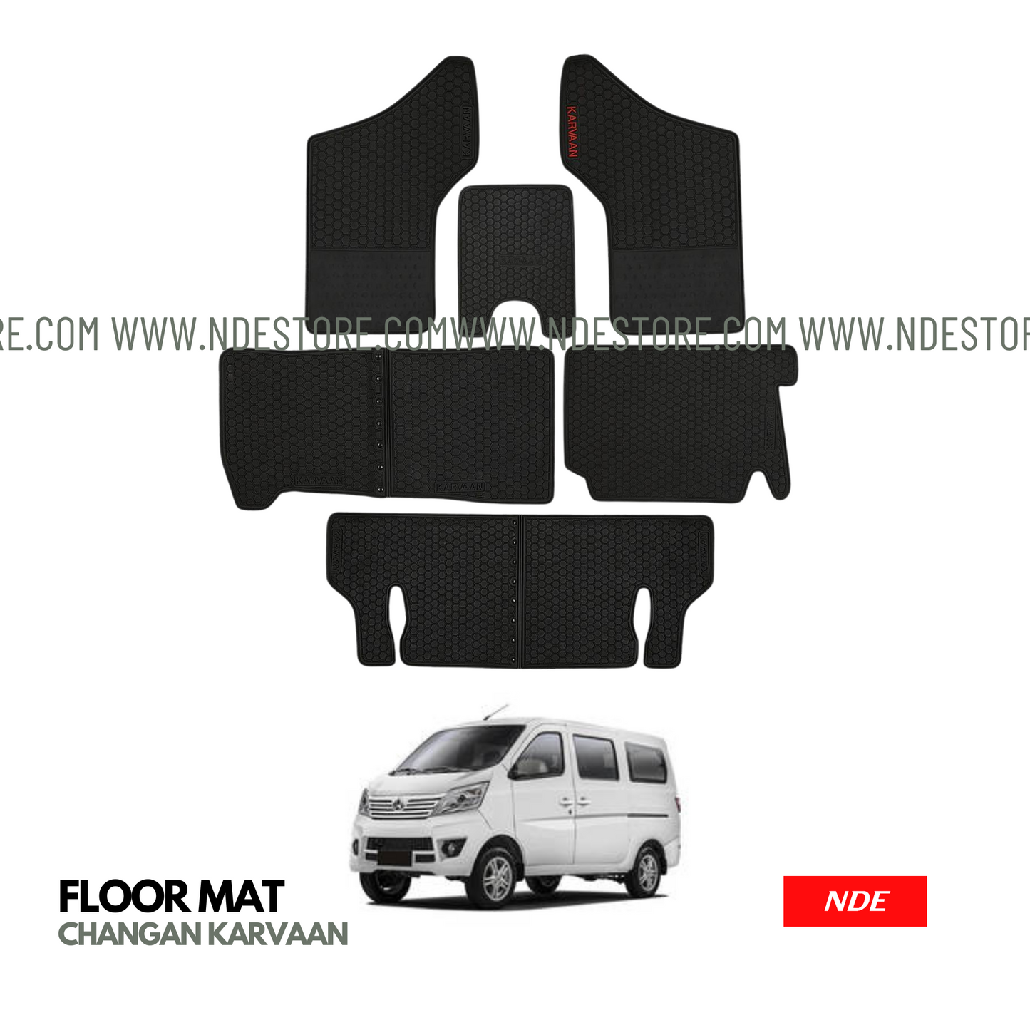 FLOOR MAT RUBBER FOR CHANGAN KARVAAN (2021-2024)