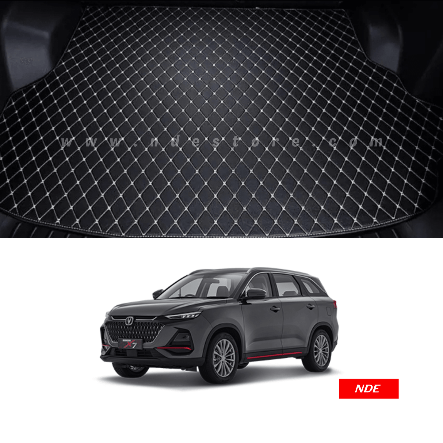 TRUNK FLOOR MAT 7D STYLE FOR CHANGAN OSHAN X7 - ndestore.com