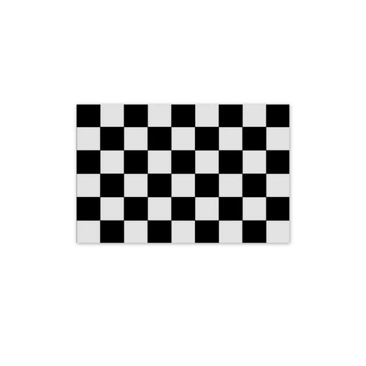 STICKER, CHECKERED FLAG (SKU: 3206)