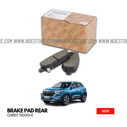 BRAKE DISC PAD SET REAR FOR CHERY TIGGO 4 - ndestore.com