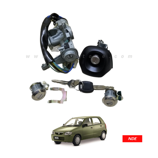 LOCK SET ASSY COMPLETE FOR SUZUKI ALTO (VXR)