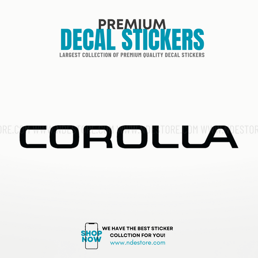 STICKER COROLLA