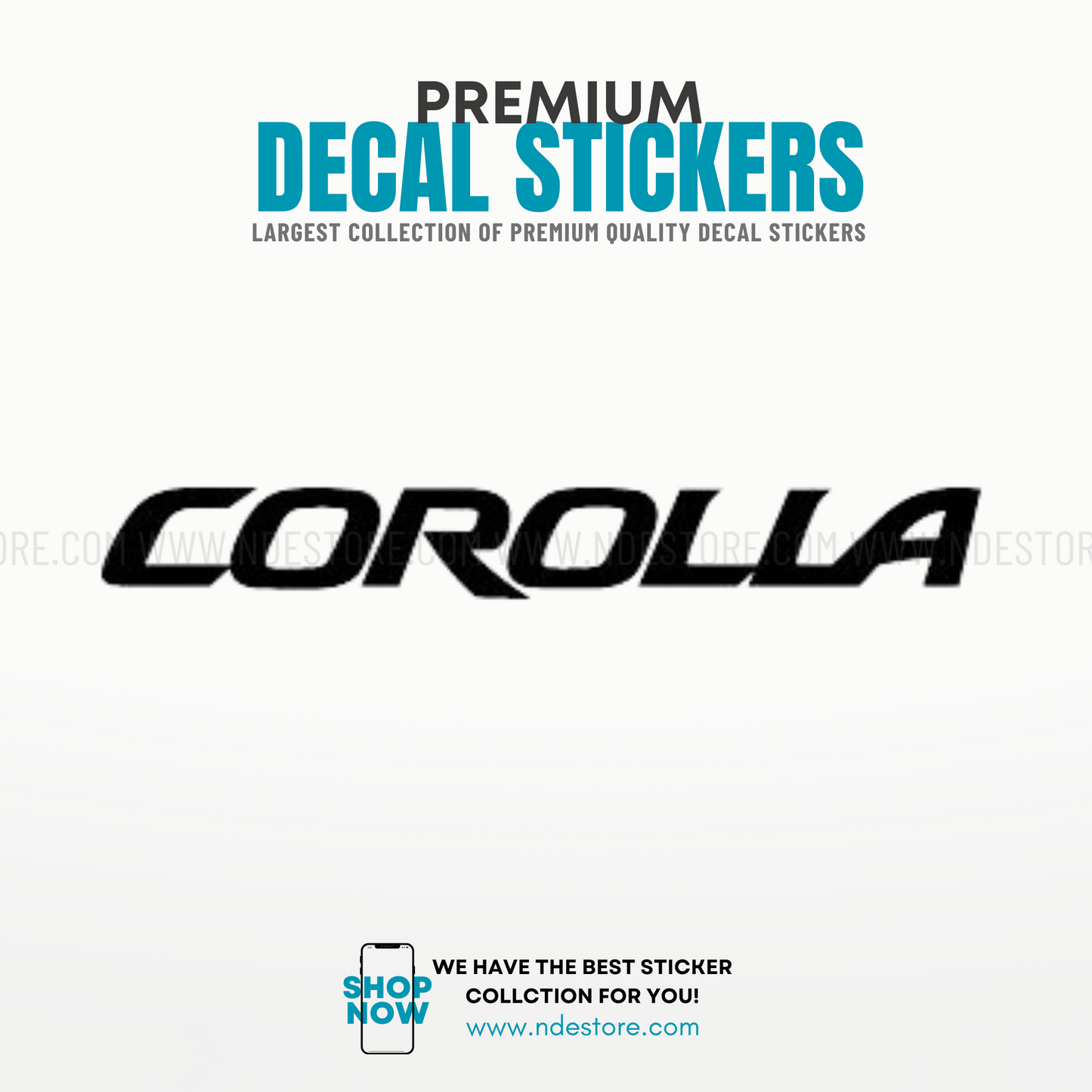 STICKER COROLLA LOGO