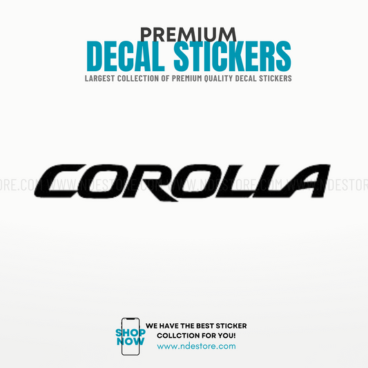 STICKER COROLLA LOGO