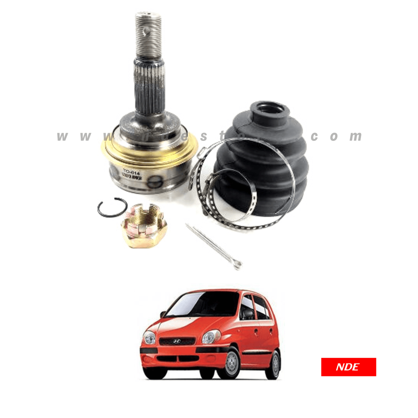 CV JOINT COMPLETE KIT OUTER FOR HYUNDAI SANTRO - ndestore.com