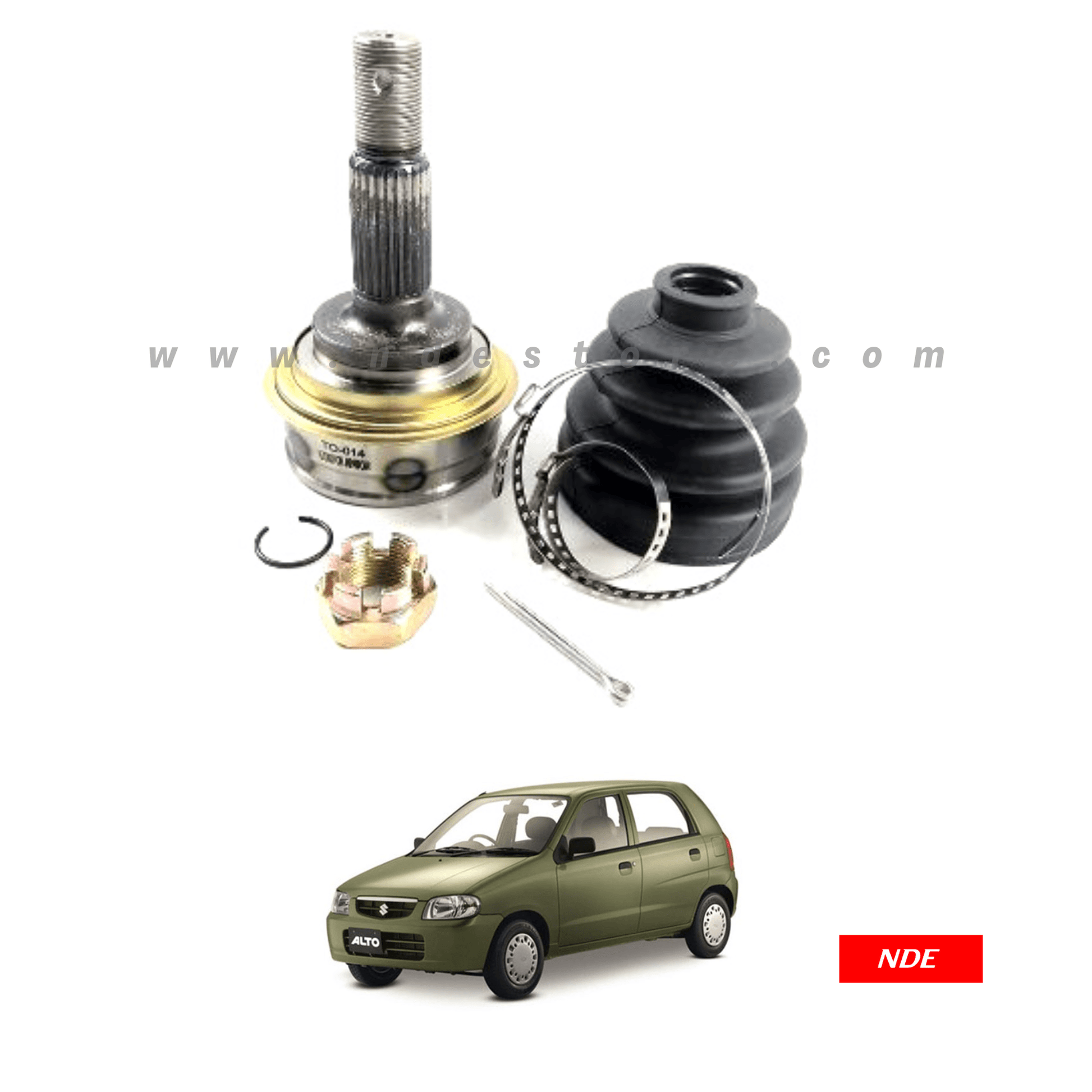 CV JOINT COMPLETE KIT OUTER FOR SUZUKI ALTO 1000CC (RA410) - ndestore.com