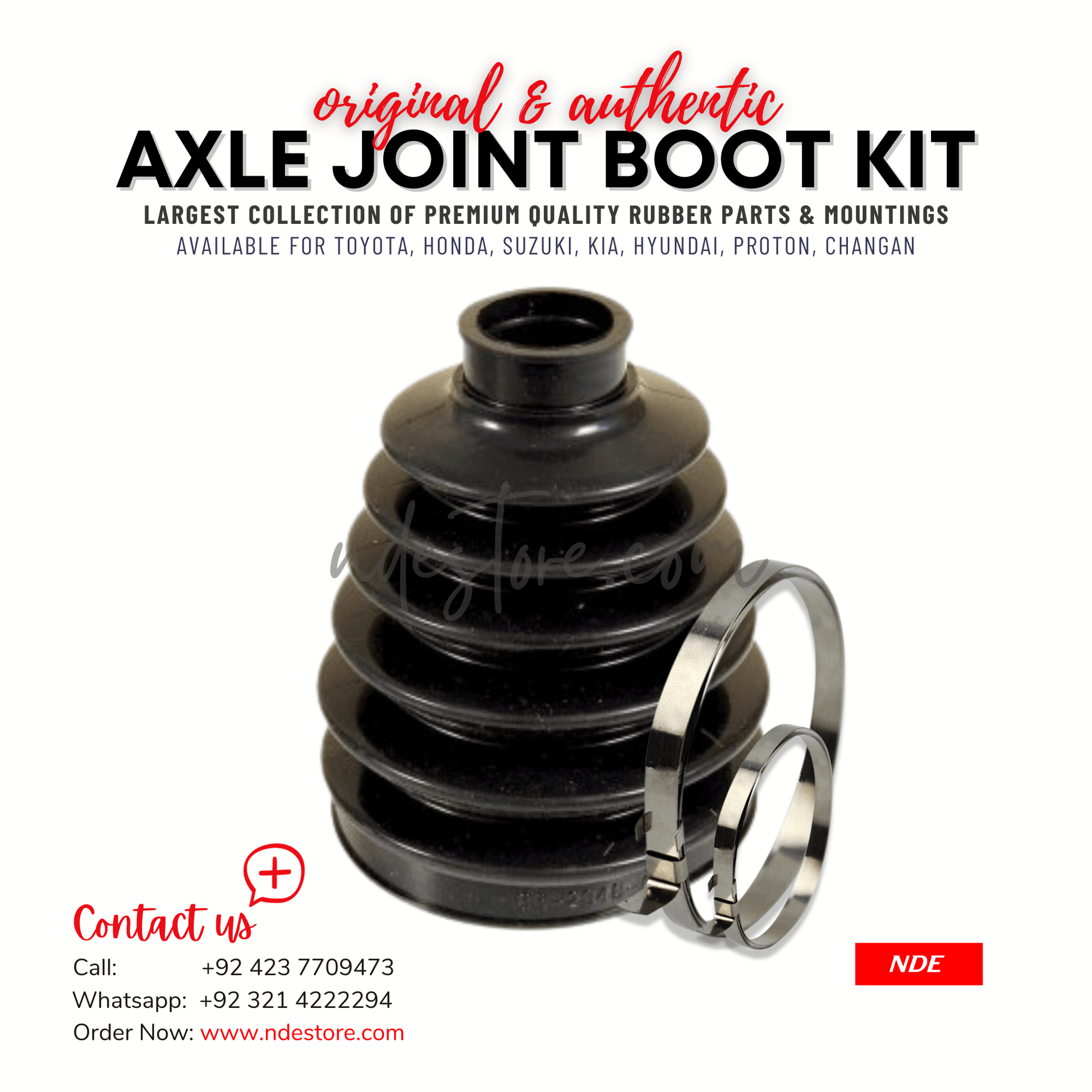 CV JOINT BOOT KIT FOR DAIHATSU MIRA - ndestore.com