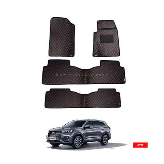 FLOOR MAT 7D FLAT STYLE FOR CHERY TIGGO 8 PRO