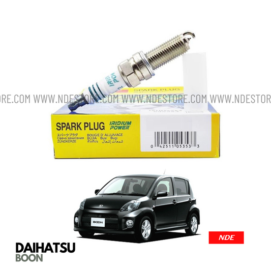 SPARK PLUG IRIDIUM DENSO FOR DAIHATSU BOON (2006-2024)