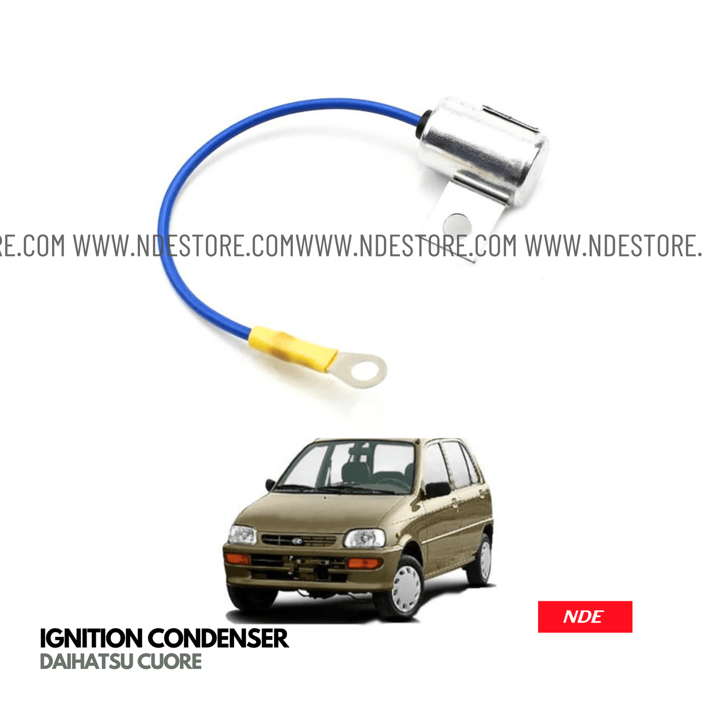 CONDENSER IGNITION DENSO FOR SDAIHATSU CUORE - ndestore.com