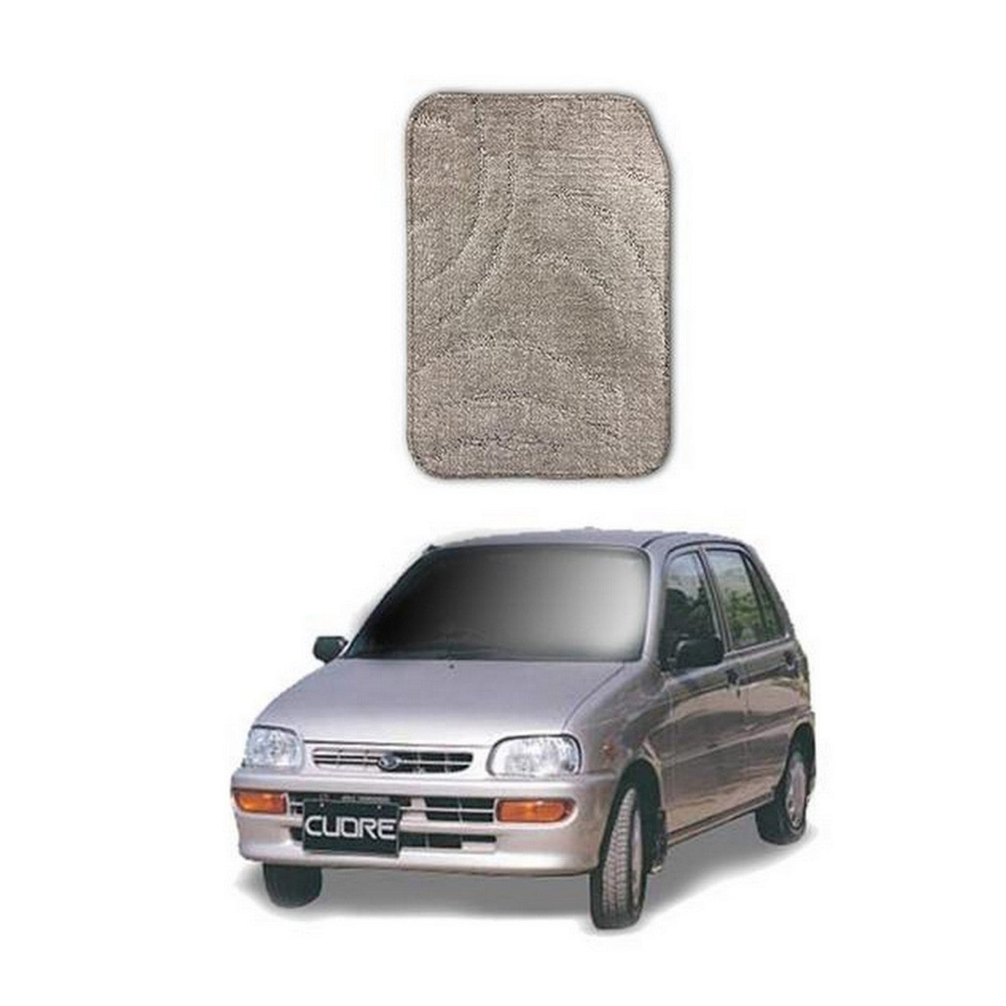 FLOOR MATS PREMIUM QUALITY FOR DAIHATSU CUORE