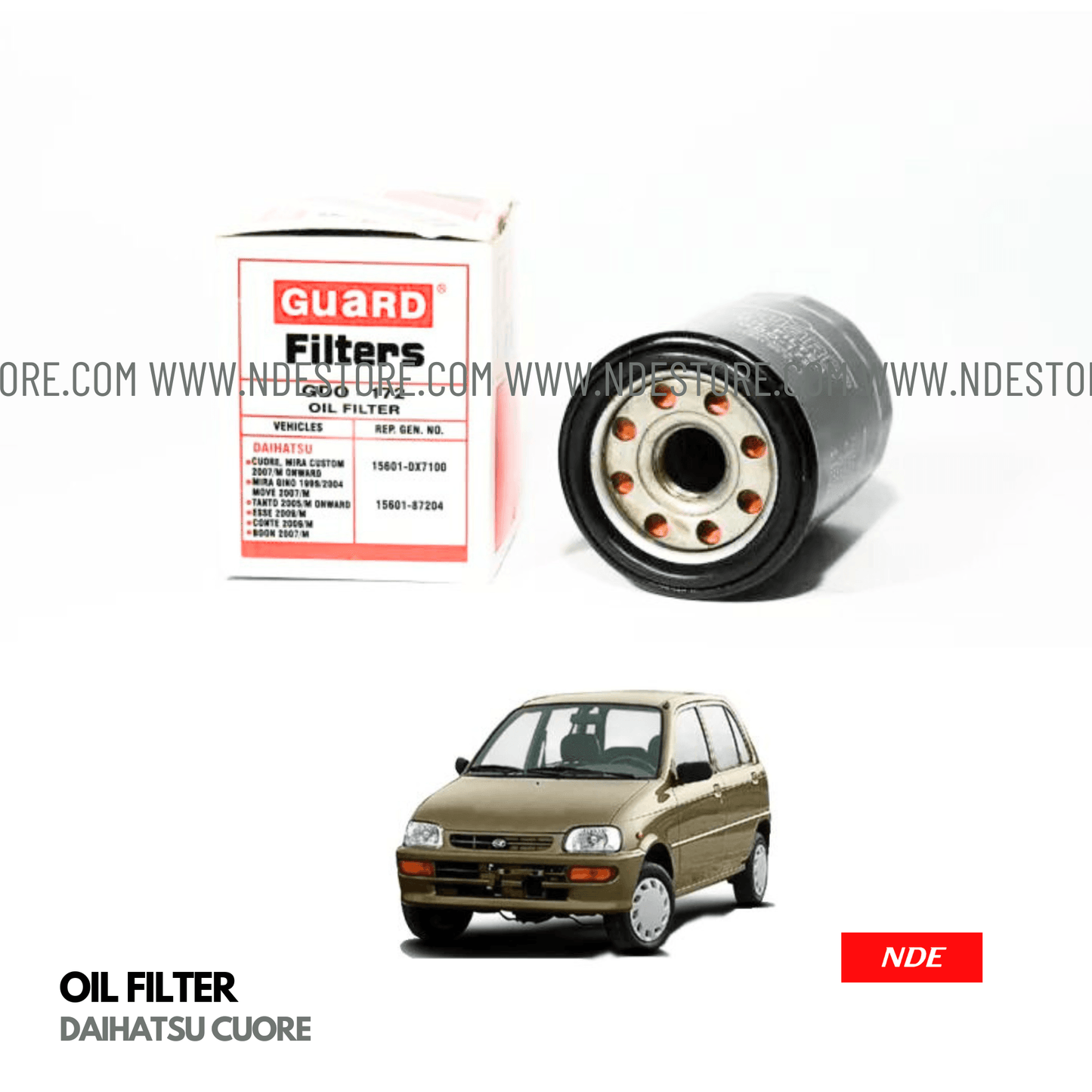 OIL FILTER GUARD FILTER FOR DAIHATSU - ndestore.com