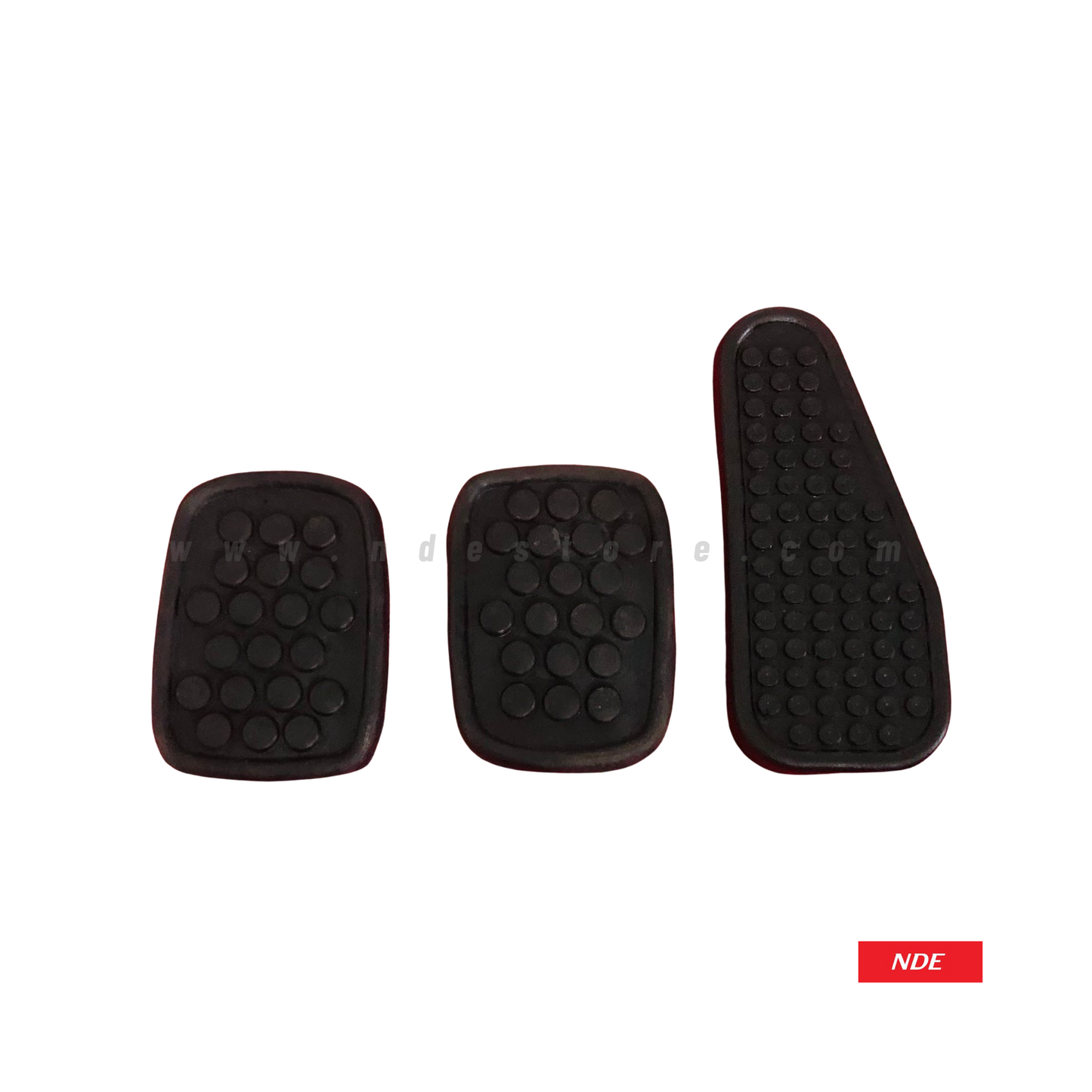 PEDAL RUBBER SET COMPLETE FOR DAIHATSU CUORE (3 PIECES SET)