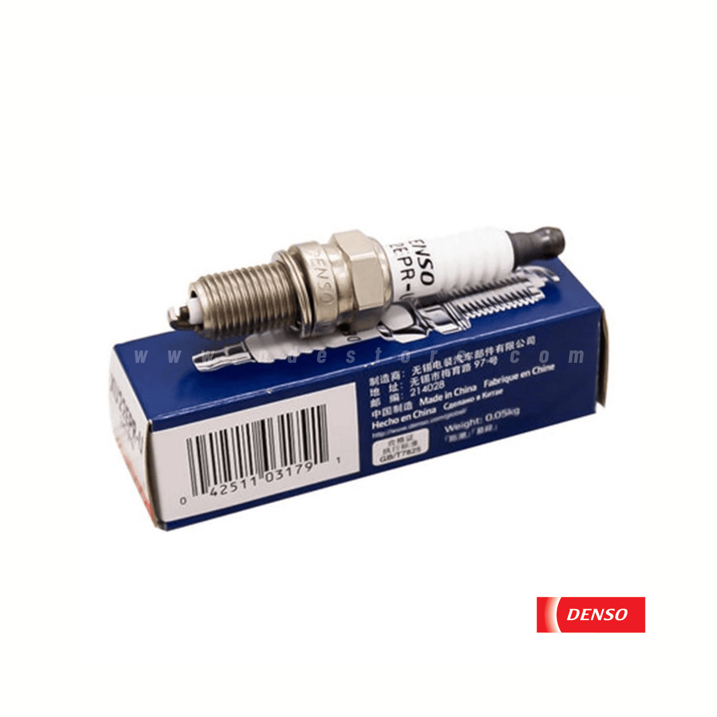 SPARK PLUG DENSO FOR DAIHATSU CUORE (3 PIECES) - ndestore.com