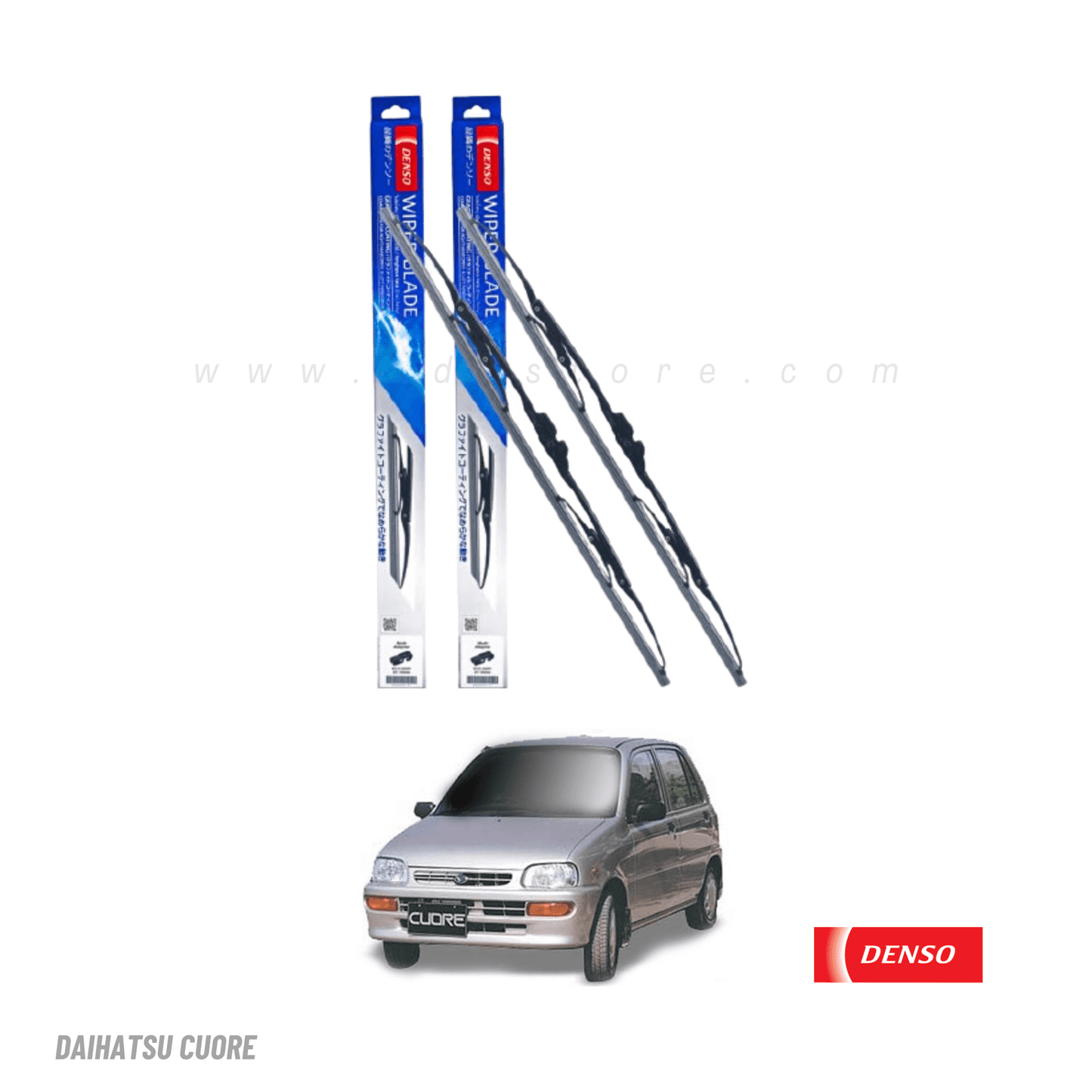 WIPER BLADE DENSO STANDARD TYPE FOR DAIHATSU CUORE - ndestore.com