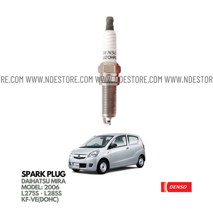 SPARK PLUG DENSO FOR DAIHATSU MIRA (2006)