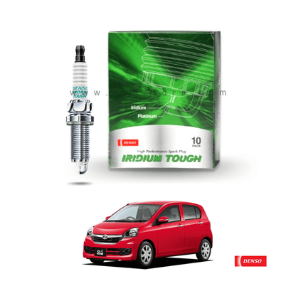 SPARK PLUG DENSO IRIDIUM TOUGH FOR DAIHATSU MIRA e:S (2006-PRESENT) - ndestore.com