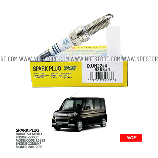 SPARK PLUG DENSO FOR DAIHATSU TANTO (2011-2013) - ndestore.com