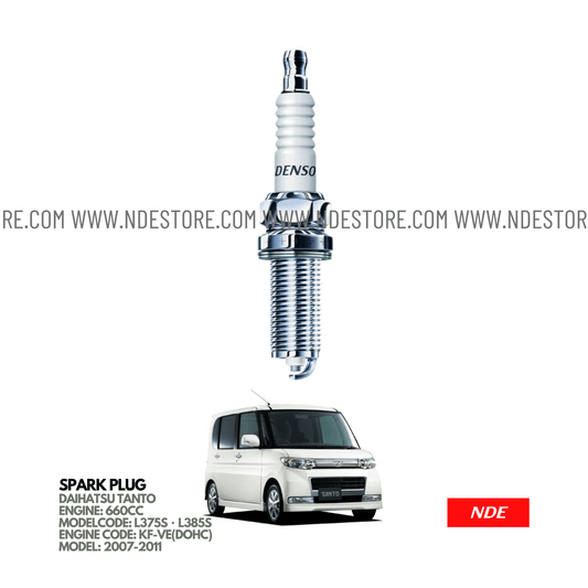 SPARK PLUG DENSO FOR DAIHATSU TANTO (2007-2011) - ndestore.com