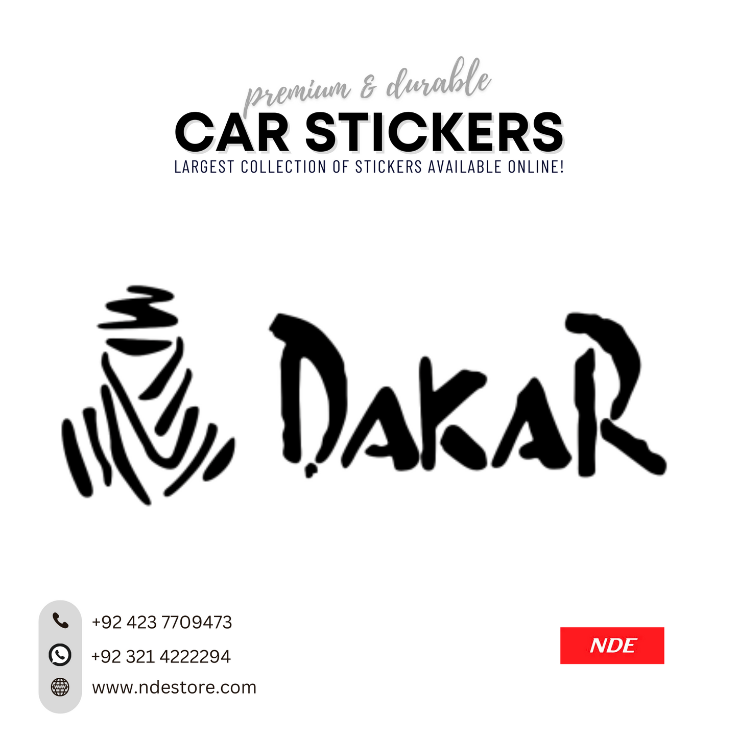 STICKER DAKAR