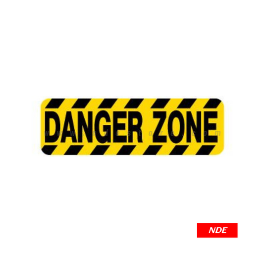 STICKER, DANGER ZONE SKU;5107 - ndestore.com