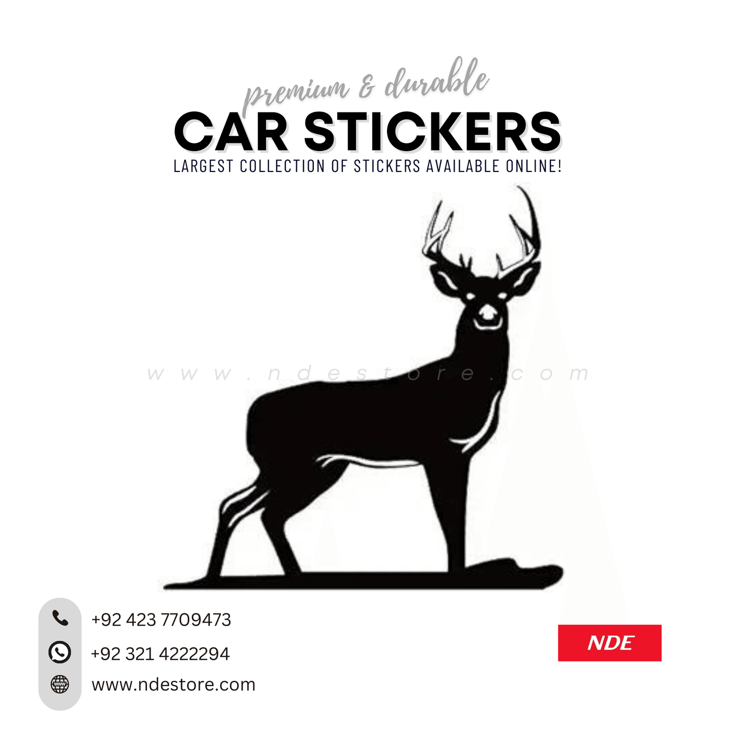 STICKER DEER - ndestore.com