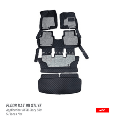 FLOOR MAT 9D STYLE FOR DFSK GLORY 580 - ndestore.com