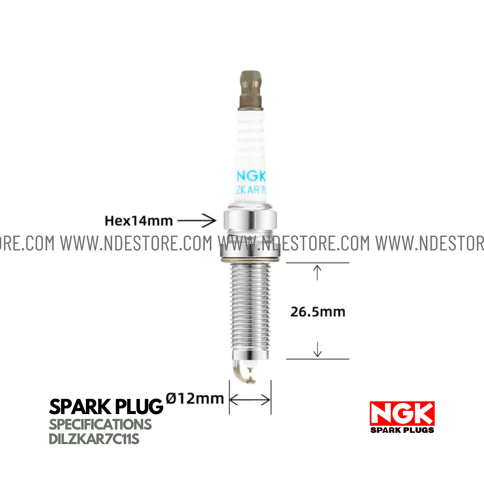 SPARK PLUG LASER IRIDIUM NGK FOR HONDA ACCORD HYBRID - ndestore.com