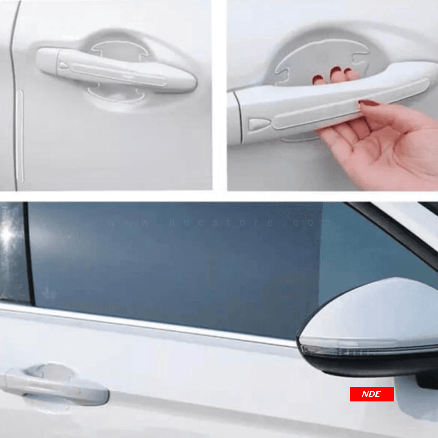 DOOR HANDLE GUARD TRANSPARENT PROTECTOR FOR CHANGAN OSHAN X7 - ndestore.com