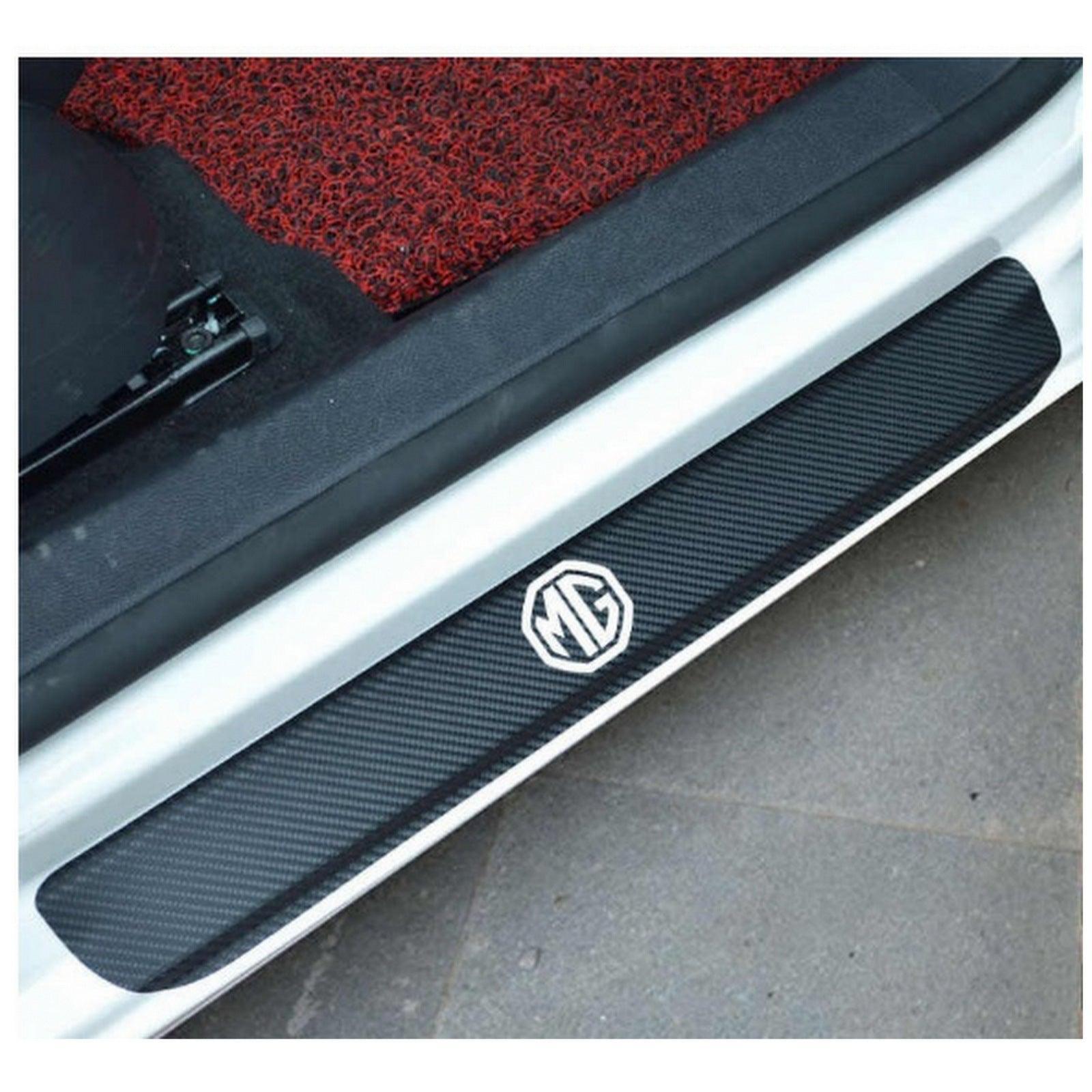 DOOR SILL AREA PROTECTION CARBON FIBER STICKER FOR MG - ndestore.com