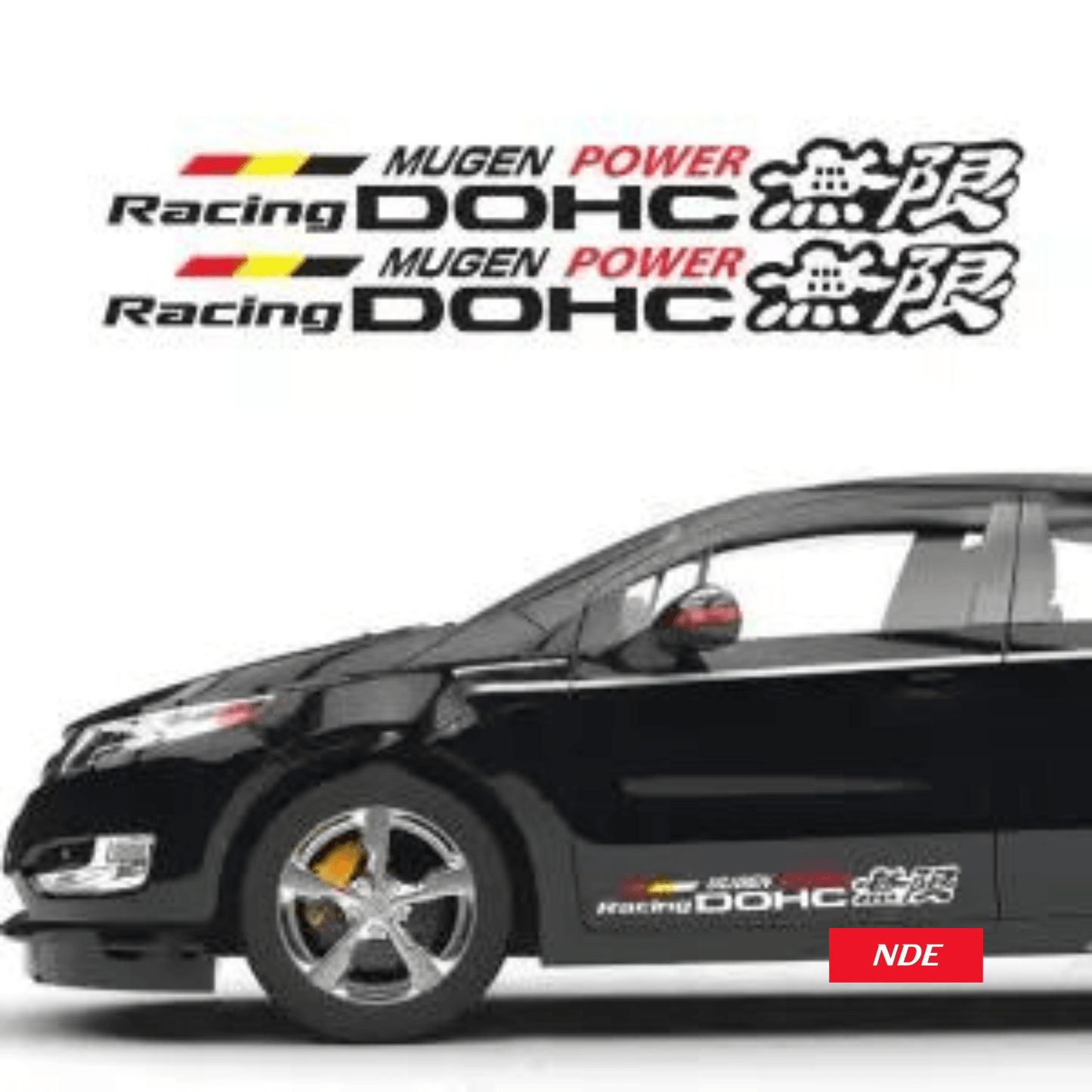 STICKER, DOHC RACING CAR STICKER JAPAN DECAL