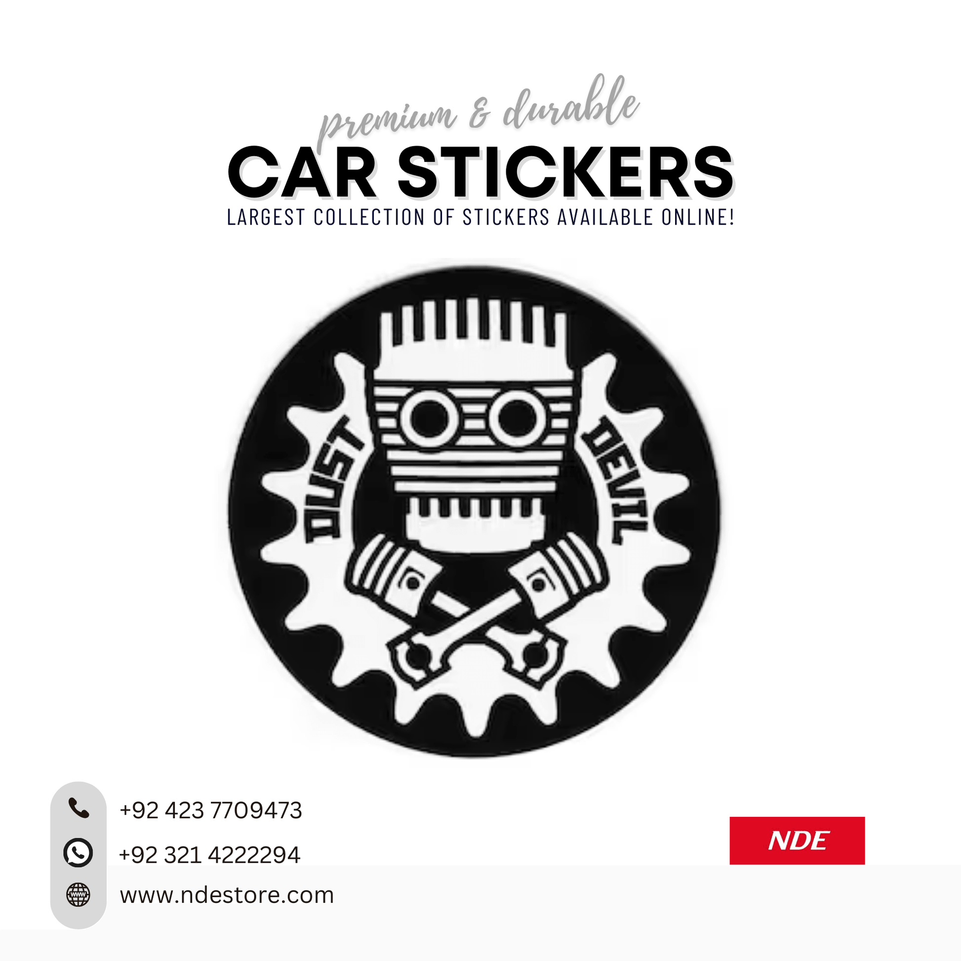 STICKER DUST DEVIL - ndestore.com