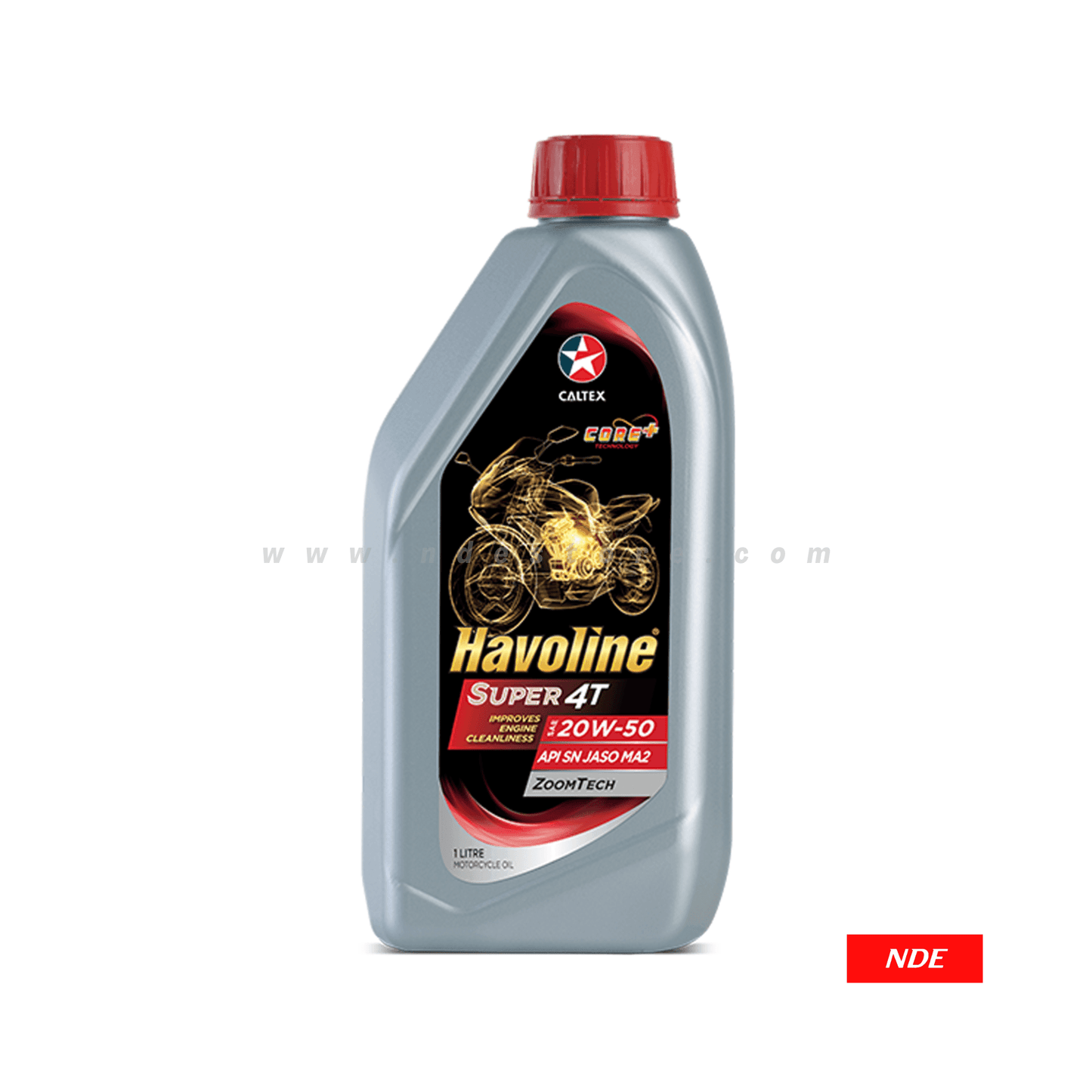 ENGINE OIL FOR BIKE HAVOLINE SUPER 4T SAE 20W-50 (1 L) - ndestore.com