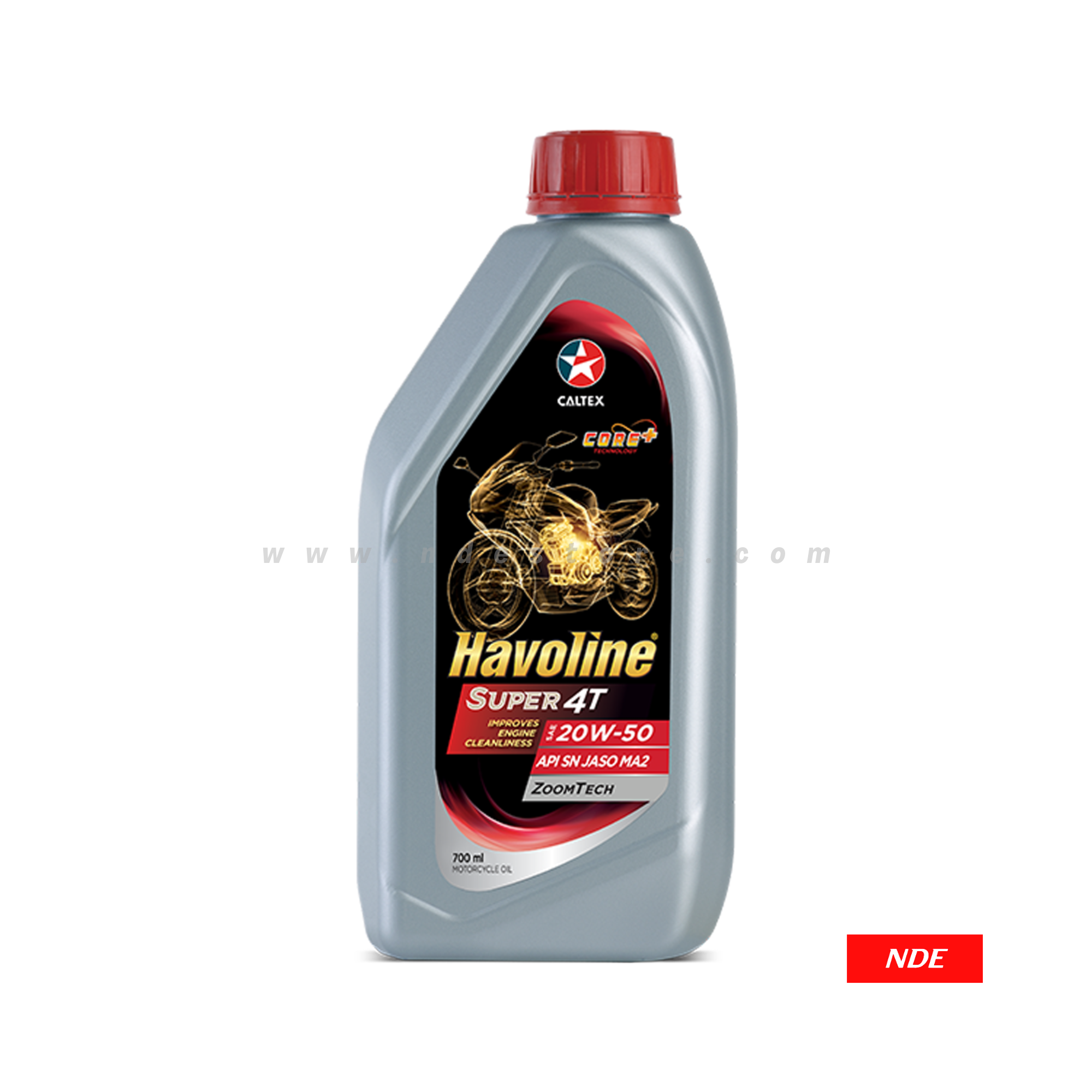 ENGINE OIL FOR BIKE HAVOLINE SUPER 4T SAE 20W-50 (700 ml)