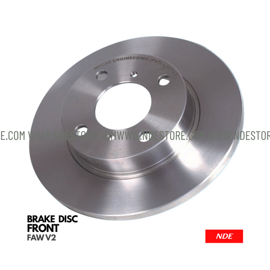 BRAKE WHEEL BRAKE ROTOR FRONT FOR FAW V2 (DOT OE)