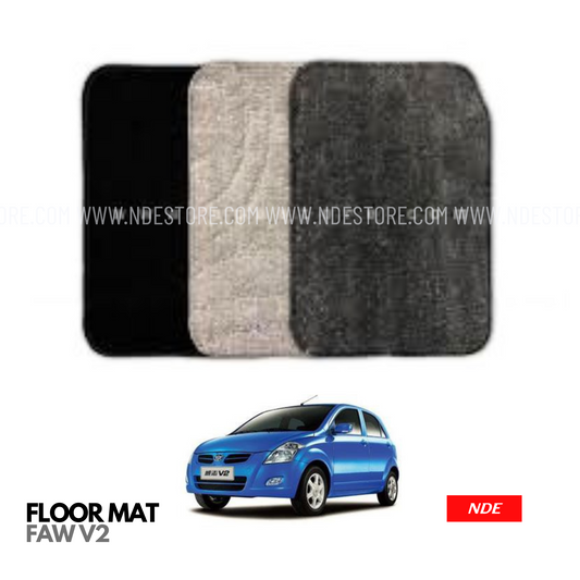 FLOOR MATS PREMIUM QUALITY FOR FAW V2