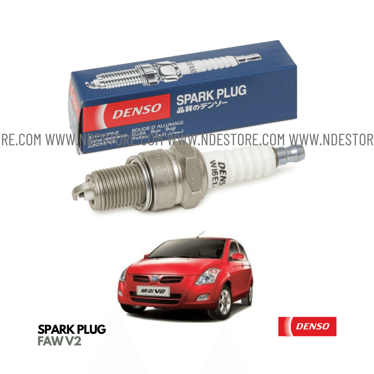 SPARK PLUG DENSO FOR FAW V2 - ndestore.com