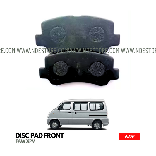 BRAKE, DISC BRAKE PAD FRONT FOR FAW XPV