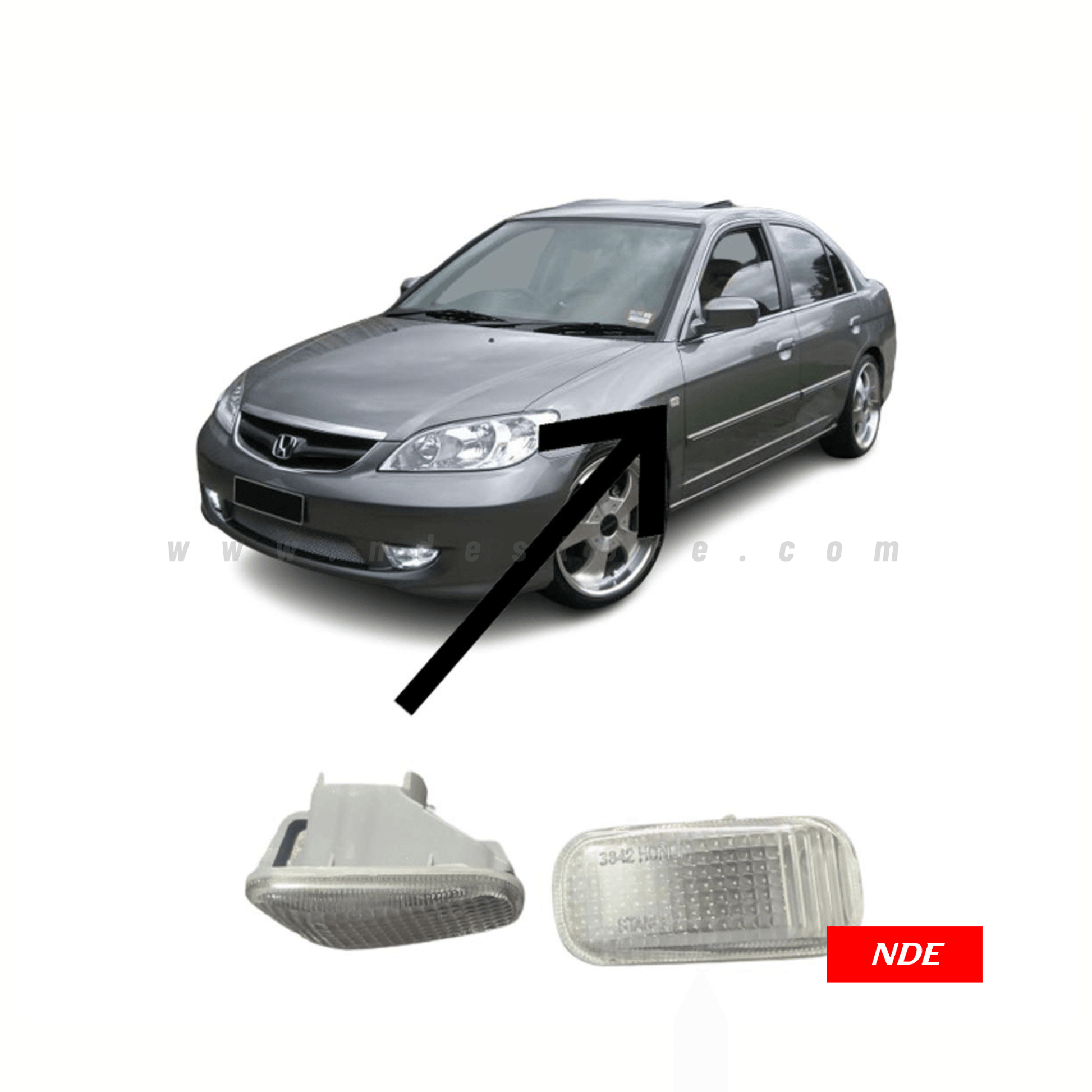 FENDER LIGHT ASSY FOR HONDA CIVIC - ndestore.com