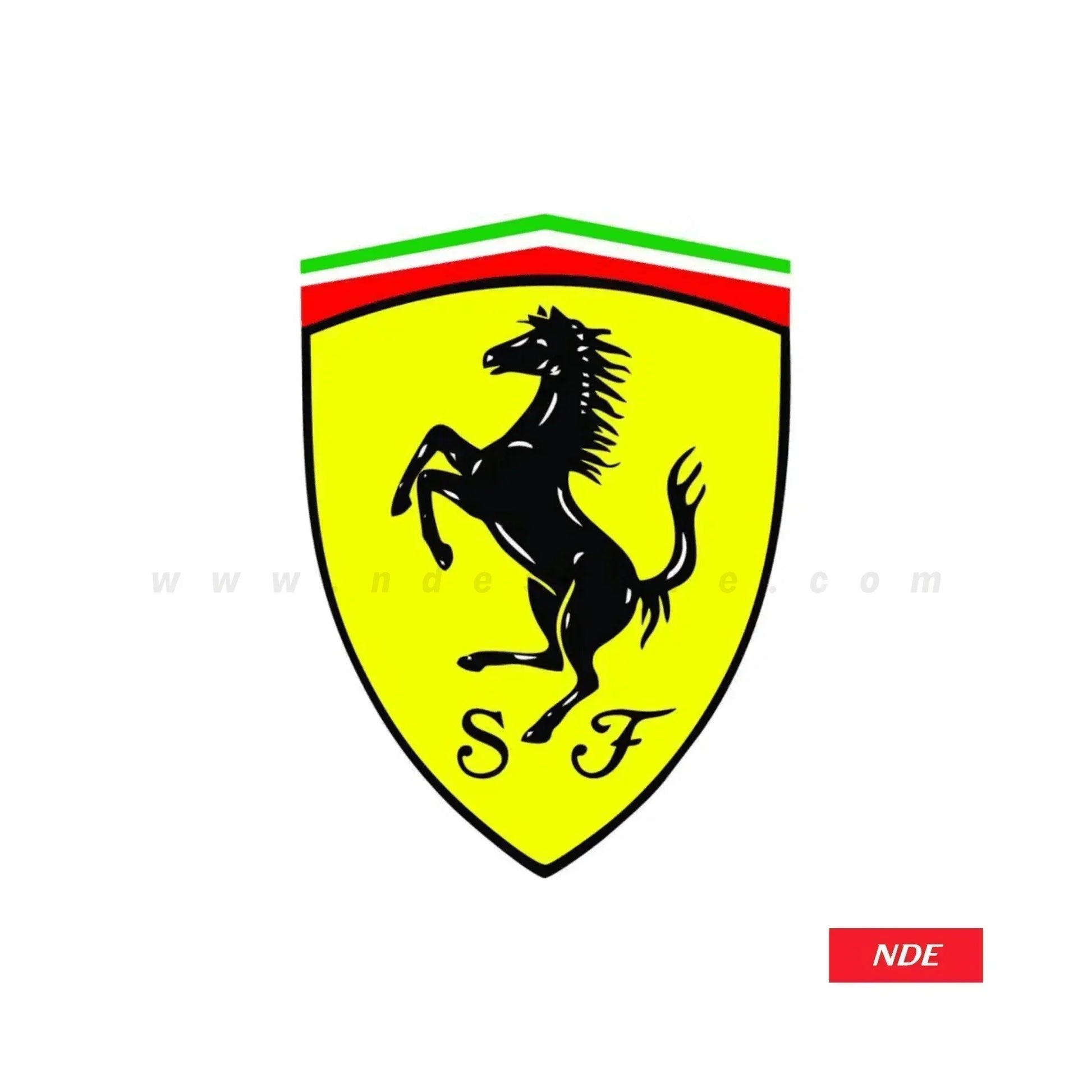 STICKER, FERRARI – NDE STORE