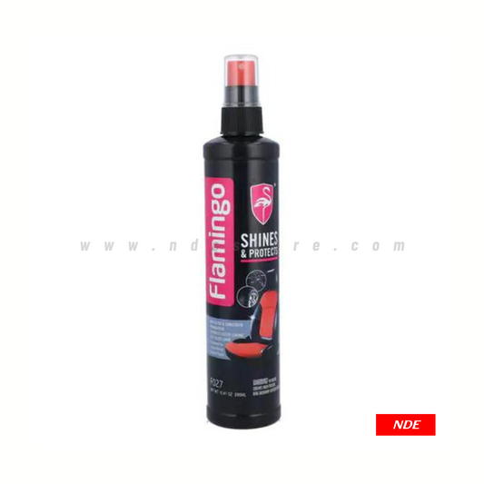 FLAMINGO SHINES & PROTECTS PROTECTANT DASHBOARD CLEANER - ndestore.com