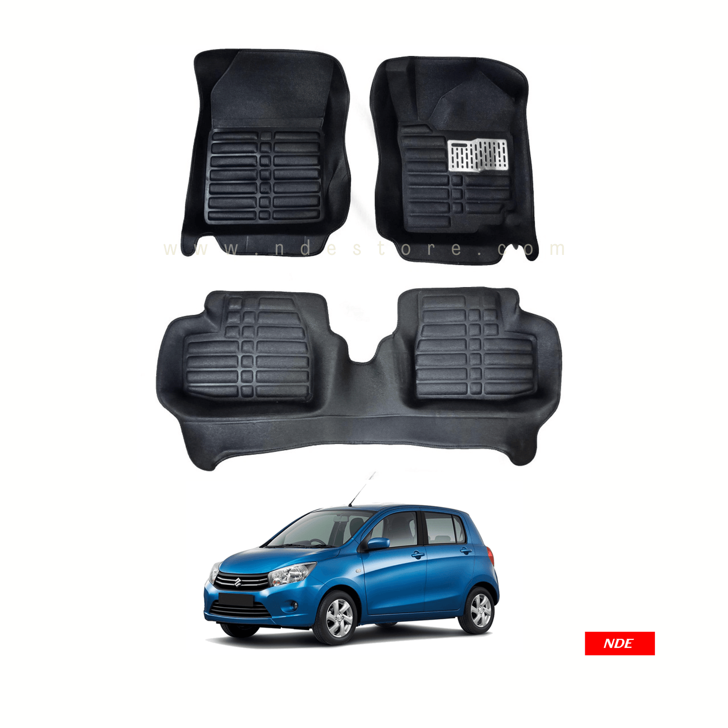 FLOOR MAT 5D STYLE FOR SUZUKI CULTUS (2018-2024) - ndestore.com